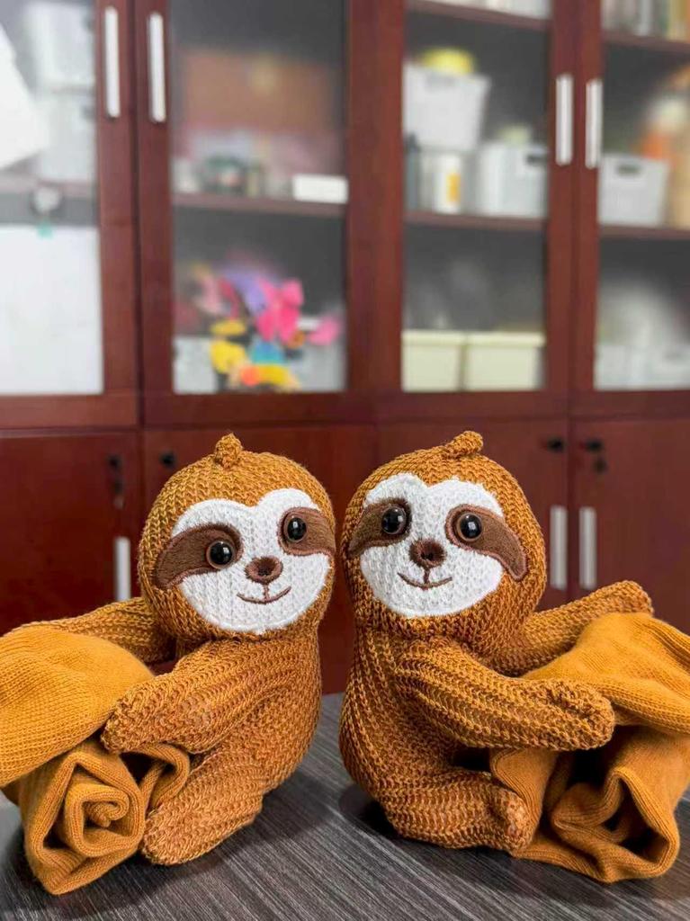 Cozy Christmas Animal Knit Socks for Winter