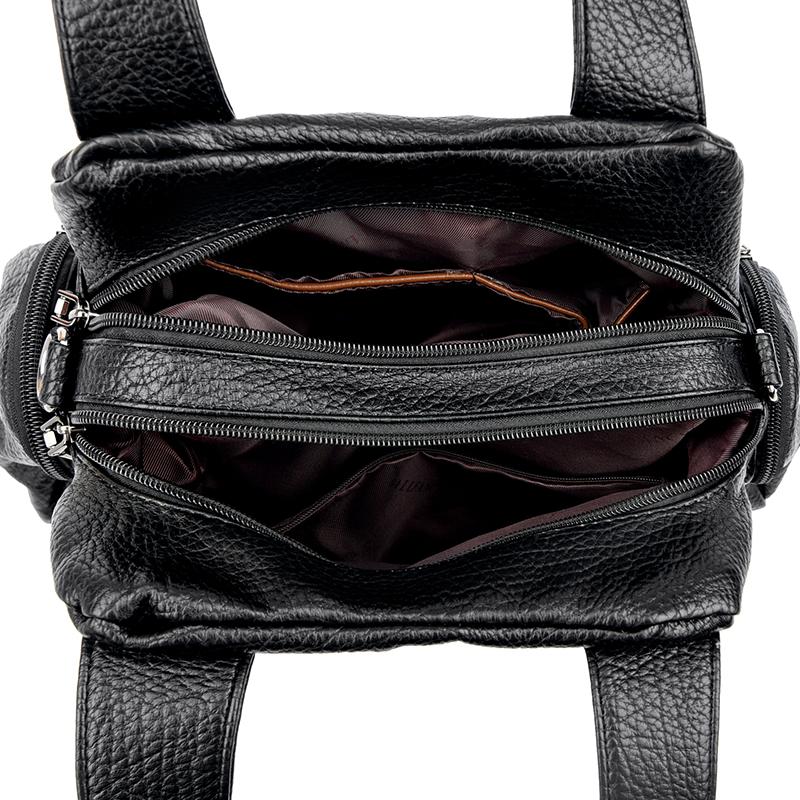 Women'S Handbag 2025 Summer Carving Decor Shoulder Bag Fashion Purse Soft Leather Large Capacity Shopping Handbags Satchel Bag Mom'S Bags