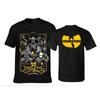 2026 Wu-Tang Clan Plakat Albumowy Gadżety Koszulki z Nadrukiem Klasyczny Street Hip Hop Muzyka Moda Koszulka Męskie i Damskie Koszulki