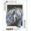 5D Diy Diamant Pictură Fierce Tigru Alb Set cusături de cruce Broderie cu diamante Mozaic Artă Imagine cu strasuri Decor Cadou