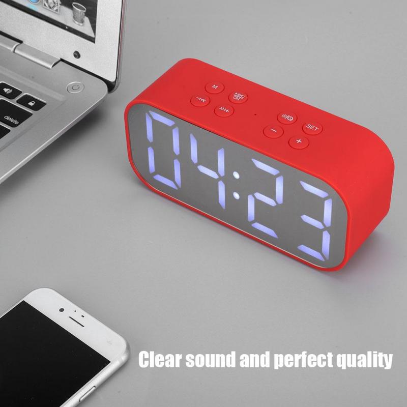Buy AEC Alarm Clock Speaker BT501 Outdoor Bluetooth Music Speaker
