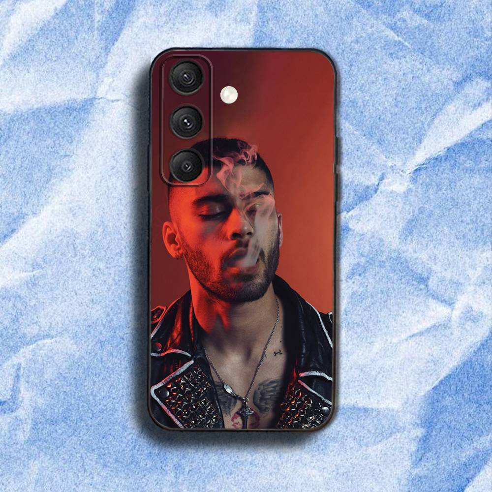 Z-Zayn M-Malik Singer Phone Case For Samsung S 25,24,23,22,30,21,10,9,Ultra,Plus,Lite,FE,4,5G Black Soft Case