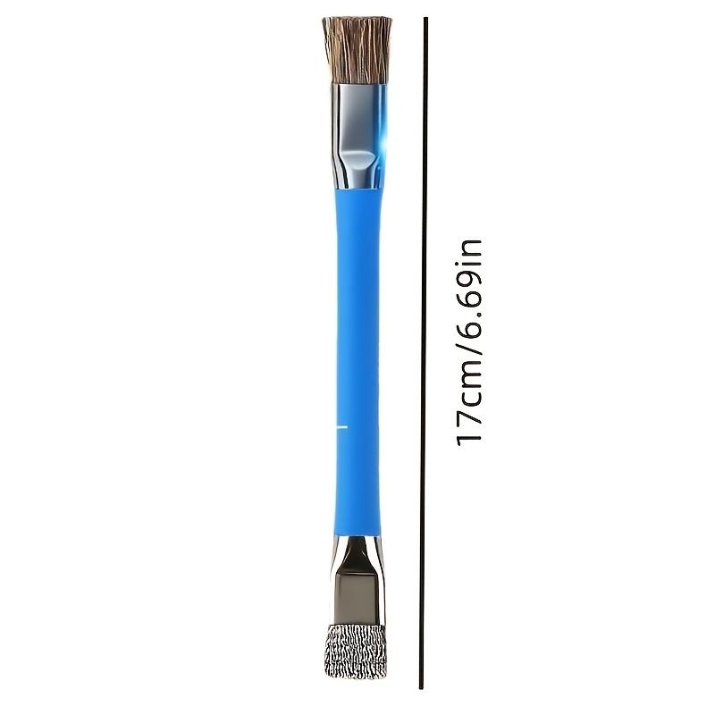 1pc Multi-Functional Double-Headed Stainless Steel Cleaning Brush, Stove Top and Motherboard Gap Multi-Purpose Cleaning Brush