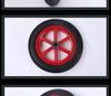 Heavy-Duty Outdoor Industrial Casters with Silent Rubber Tires for Small Trolley and Flat Cart Wheels
