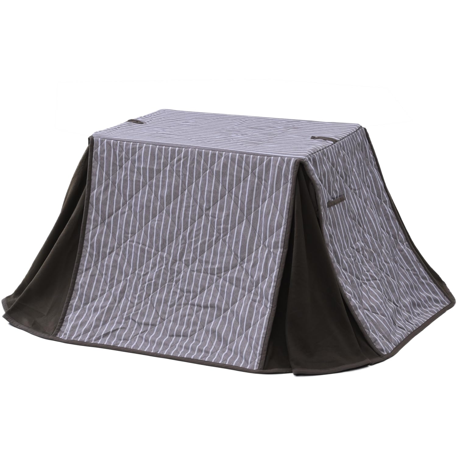 

Yamazen Kotatsu Futon (for Kotatsu Table GAH-F80602(WBR)), Washable, with Remote Control Pocket, Brown, KY-GAH80602(BR)