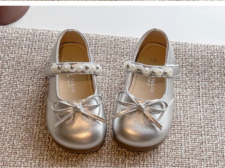 Girls' 2026 Summer Retro French Mary Jane Leather Shoes