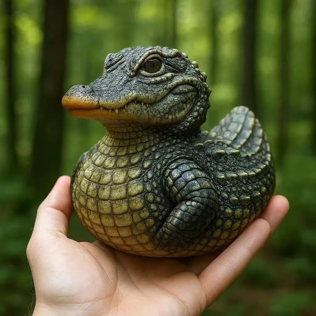 Meraviglie della Fauna Selvatica Collezione Anatre Statuette in Resina Regalo Per Amanti della Natura