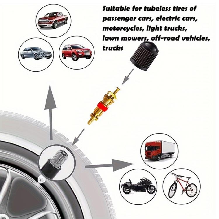 47/3pcs Valves Tool Set Valves Stem Installation Tool rusts Resistant Valves Tool Simple for Auto Repair Shops & Home G