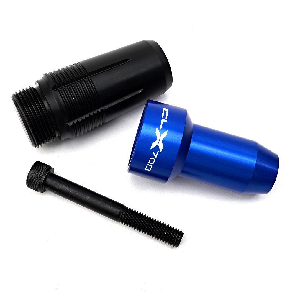 For CFMOTO 700 CLX CLX700 700CL-X CF700 CF MOTO 700clx 2022 Motorcycle Exhaust Slider Falling Protector Frame Crash