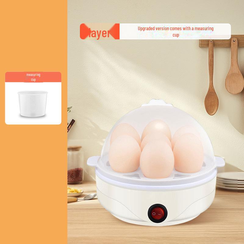 

Автоматическая яйцеварка и пароварка: Многофункциональная машина для приготовления завтрака на пару с яйцами и заварным кремом, с функцией автоматического отключения, идеально подходит для одного человека. 1000+ units