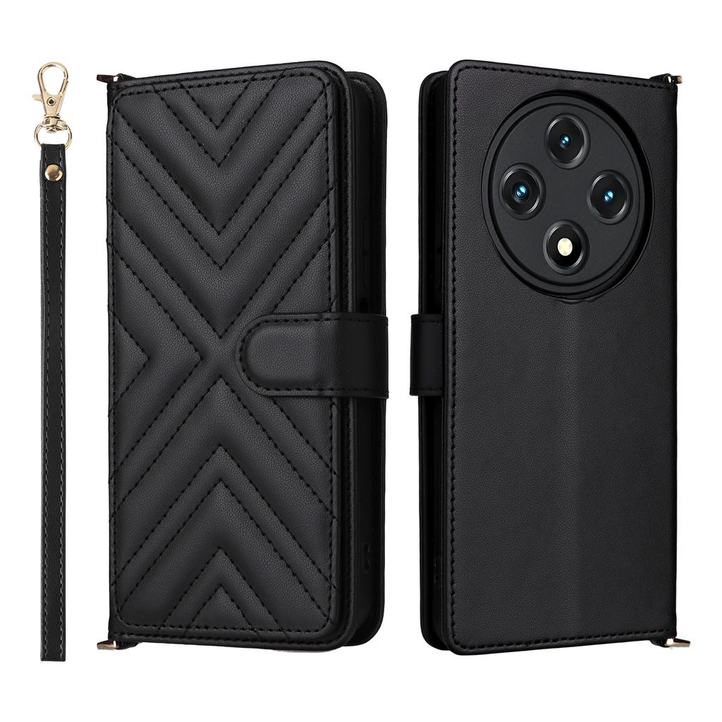 Stand Wallet Case with Shoulder/Wrist Strap For Umidigi G100A/G100 5G/G100 Leather Phone Cover