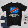 Unisex Unisex DRC Democratic Republic of Congo Congolese Tshirt Tees T Shirts WoUnisex Boys 100 Cotton TShirt