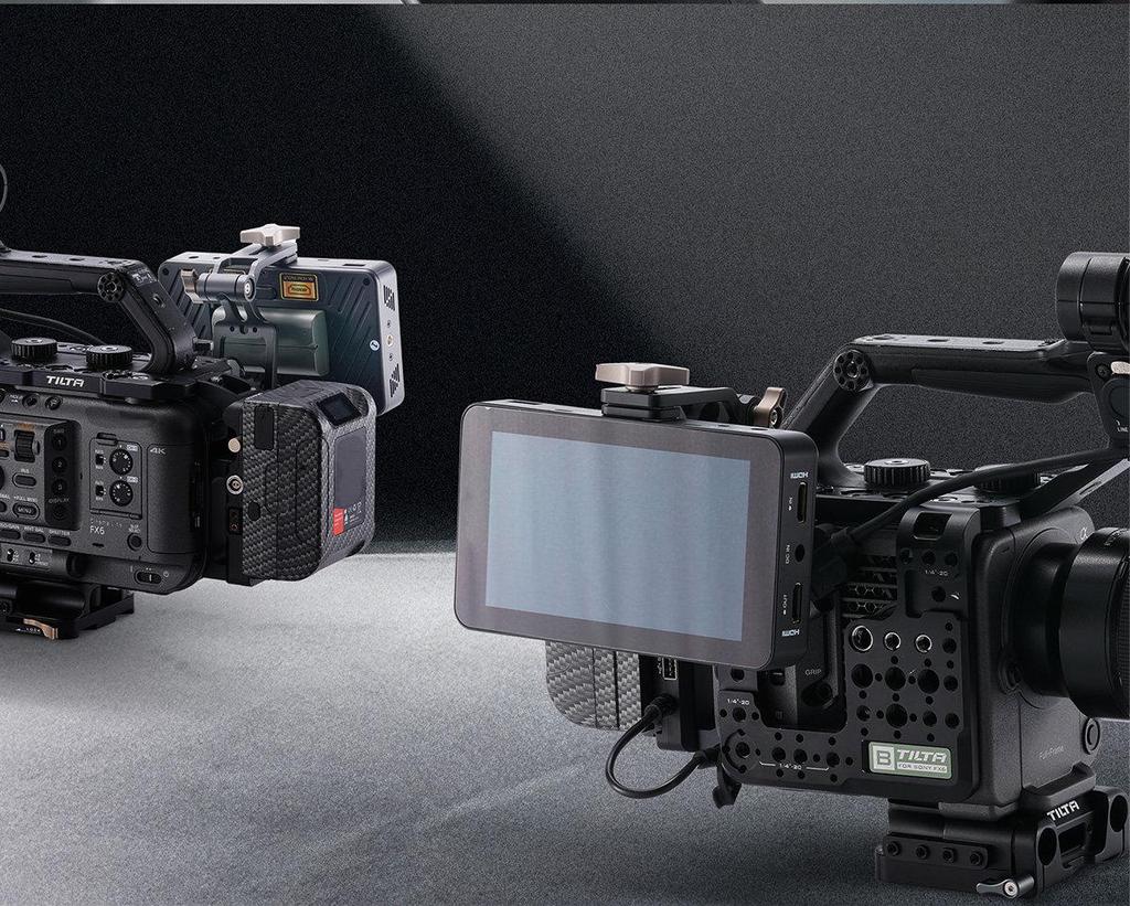 TILTA Iron Head Dual-Axis Snail Gimbal Mount with NATO Quick Release System