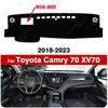 For Toyota Camry 70  XV70 2018 2019 2020 2025 2025 2025 Dash Mat Sun Shade Anti-UV Carpets Car Accessories Car Dashboard Cover