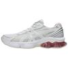 Gel-Kinetic Fluent Comfortable Fit Shock Absorption Rebound Running Shoes Unisex Sneaker White Red 1203A892-100