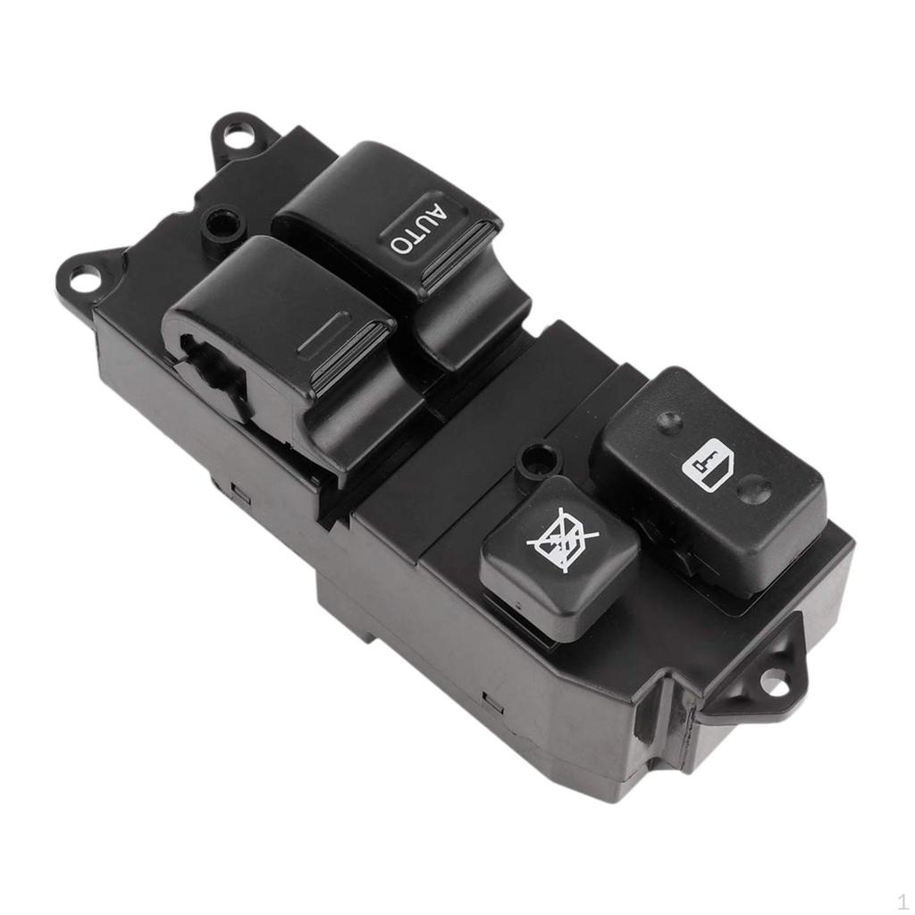 Window Control Switch Front Left Sturdy Automotive Accessories Easily Install Spare Parts