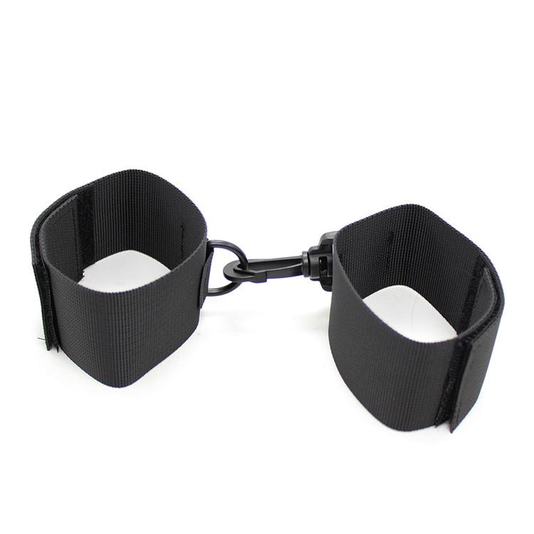 Nylon Erotic Restraints Kit Handcuffs Collar Slave Bondage  Bondage Back Open Leg Cuffs Sex Bondage Adult Toys for Couple