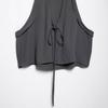 2025 Spring Women's European & American Fashion Bow Vest Top