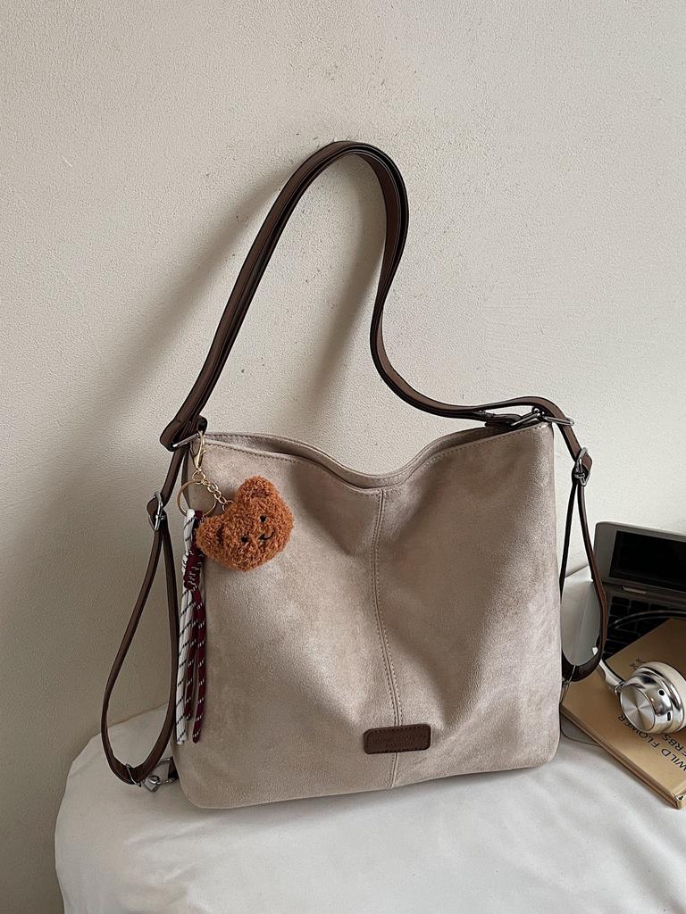 Autumn and winter new large-capacity shoulder bag armpit bag women's fashion trend texture tote bag versatile backpack