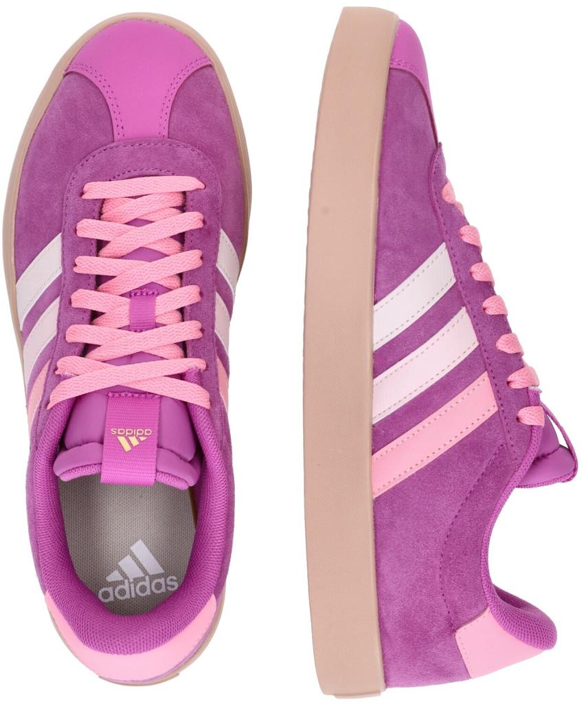Женские кроссовки Adidas VL Court 3.0 flash pink/bliss pink/gold met