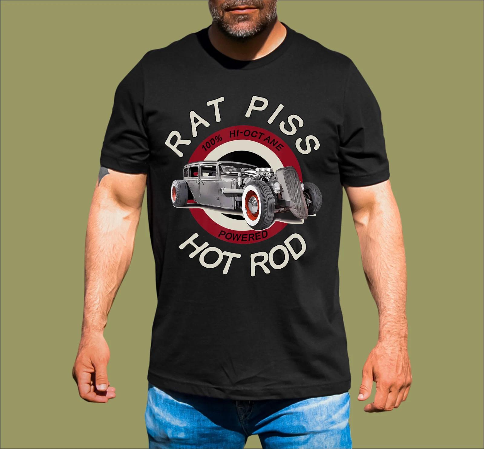 RAT PISS POWERED HOT ROD T-SHIRT L