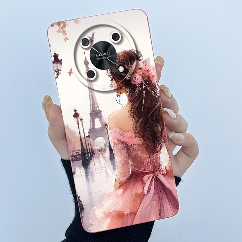 For Huawei Nova Y90 2022 Case Matte Phone Cover Soft TPU Cute Panda Sweet Girls Cats For Huawei NovaY90 CTR-LX1 CTR-LX2 Casing