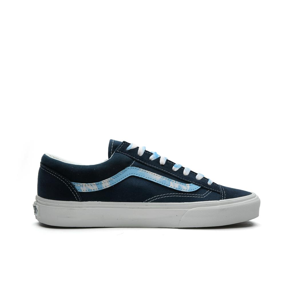 Vans Style 36 Fabric Abrasion Resistant Low top Skateboard Shoes Unisex Blue VN0A3DZ3RFL(Team613-)