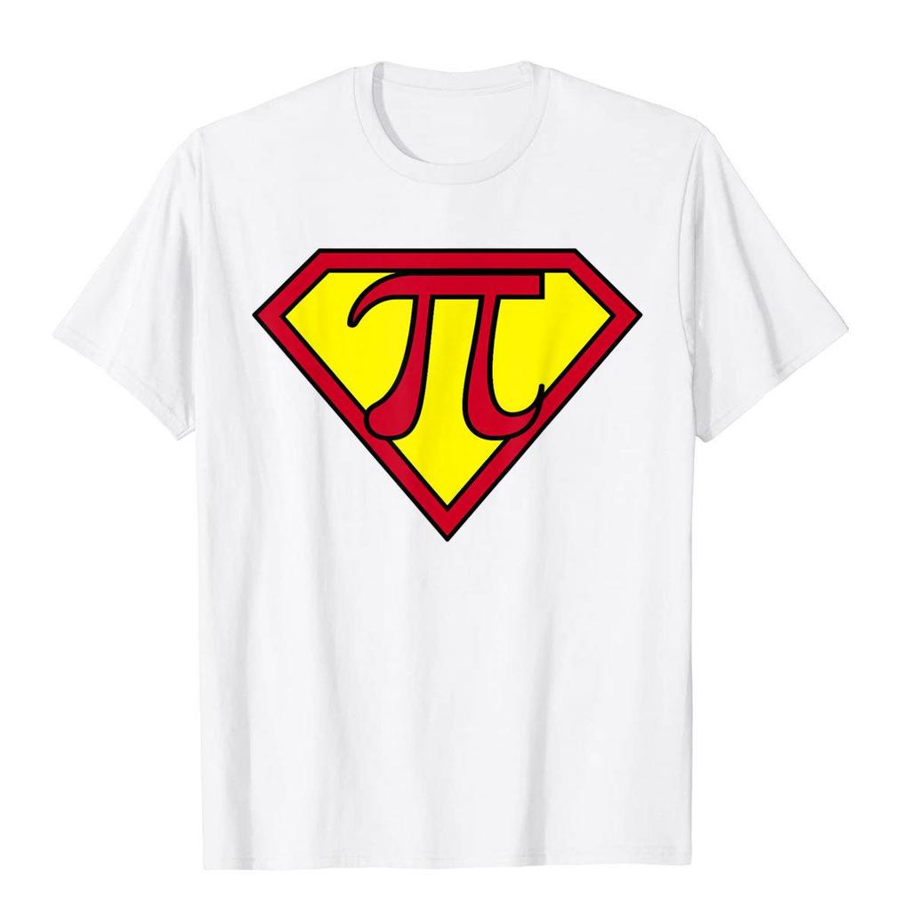 SuperPi Pi Učitel matematiky SuperPi Superhrdina Tričko Super Pi Bavlna s potiskem Košile Převládající unisexová trička 3D tisk