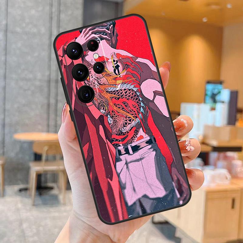 

Yakuza 0 Game Phone Case For Samsung Galaxy S25 S24 S23 S22 S21 S20 Ultra S9 S10 Plus S25 FE Back Cover Galaxy S23