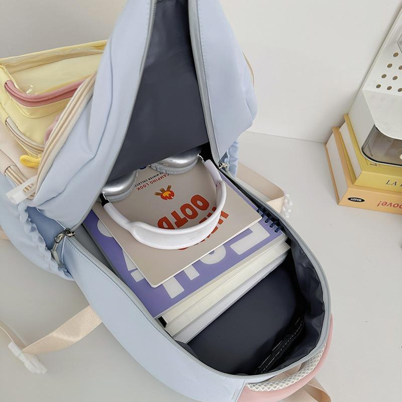 Neuer hochwertiger College-Stil frisches und süßes Mädchen Barstudent Mehrfachfach-Rucksack