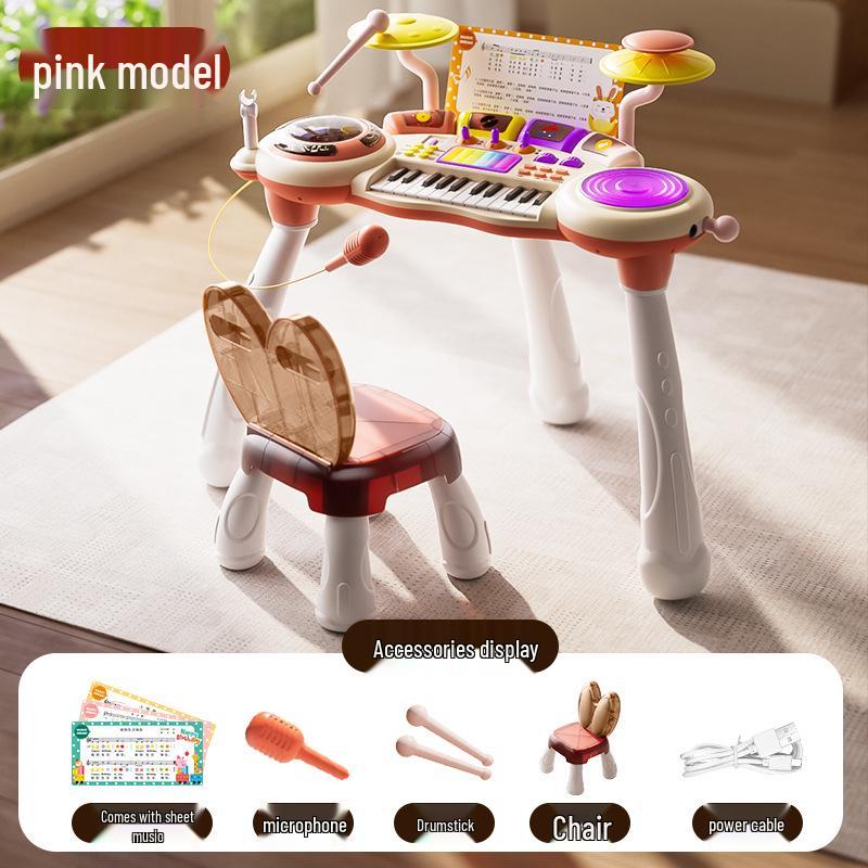 Children s DJ Electronic Keyboard: Beginner Toddler Piano for Boys and Girls, Early Education Musical Toy