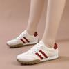 Niche Fashion Platform German Training Shoes Women's 2025 Autumn New Sports and Leisure Shoes Versatile Red Flat Baseplate Shoes