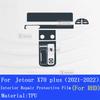 For Jetour X70 PULS - Car Interior Center Console Transparent TPU Protective Film Anti-scratch Repair Sticker