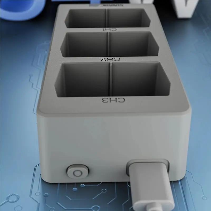 Battery Fast Charger for DJI Mini 4 Pro/Mini 3, Portable Charging Hub Intelligent Flight Batteries