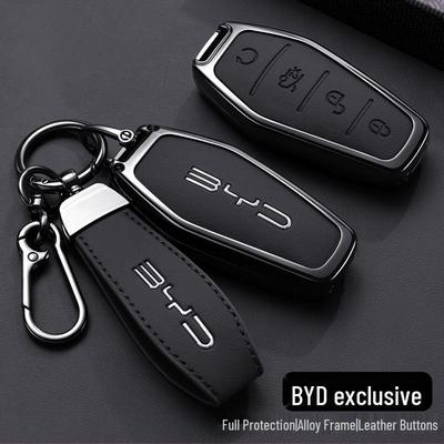 Premium Key Bag for BYD Han EV, Qin Plus, Song Pro, Tang, Dolphin, E9, and Seal Models