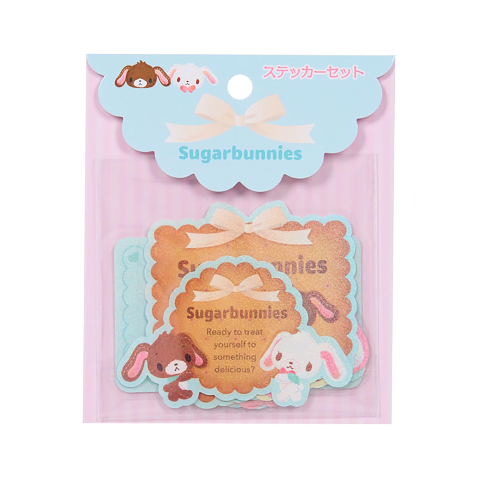 Sanrio Biscuit Sugar Bunnies Sticker Set 020303
