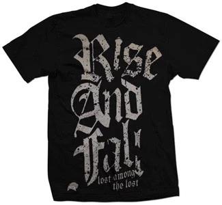 New Music Rise And Fall  Lost Amongst The Lost  T Shirt L