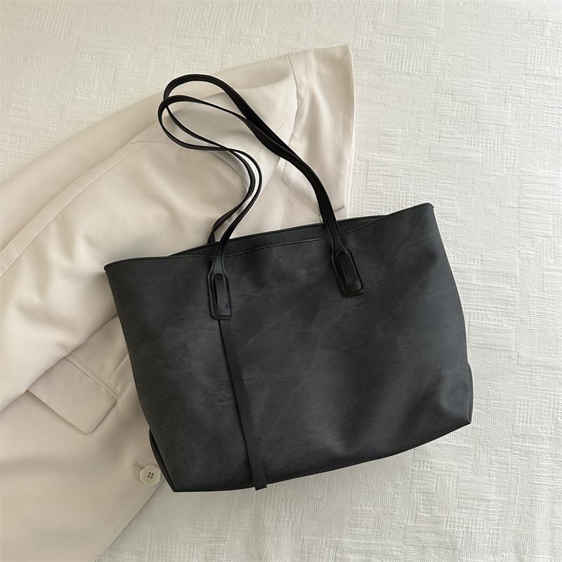 2024 Spring New Trendy Retro Handbag Street Fashion Canvas Tote Bag