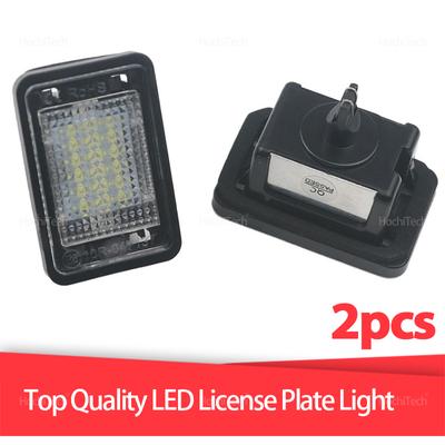 2x Auto Rückseite LED SMD Kennzeichenleuchte Lampe 6000K Weiß für Mercedes Benz GLK X204 2007-2010 2011 2012 2013 A2048200156