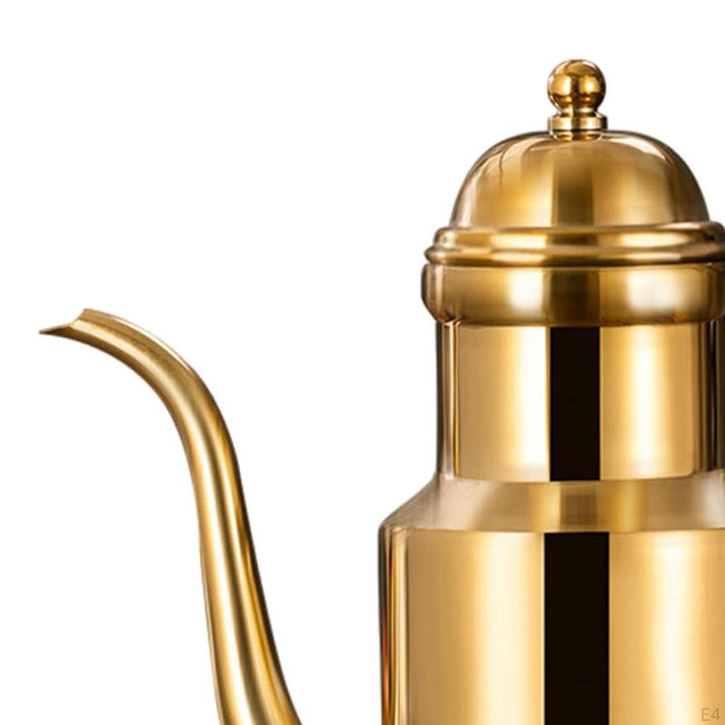 Auslaufsichere Edelstahl-Ölspenderflasche, Behälter mit Griff für die Küche.