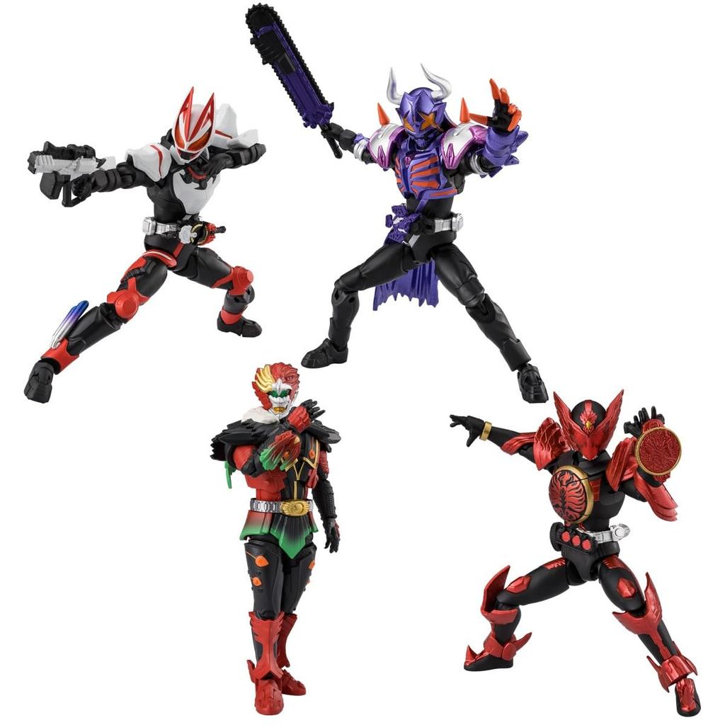 Bandai Shoudou EXCEED Kamen Rider Chewing Gum Candy Toy [Box Set of 4]