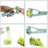 Tomato Grape Cherry Slicer Fruit Vegetable Salad Manual Slicer, Fruit and Vegetable Tool Kitchen Gadget, Progressive Zip Slicer
