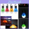 New Waterproof Led Camping Lantern Mini Tent Light With Hook And Battery-powered