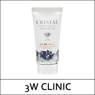 (b5) Crystal White mléčný opalovací krém 50 ml