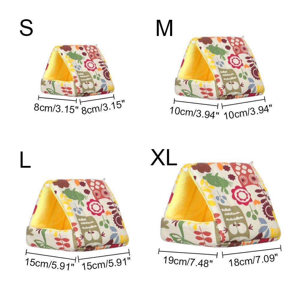 Soft Winter Comfortable Hamster House Warm Mat Guinea Pig Nest Small Animal Sleeping Bed