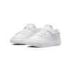 Nike Court Legacy TD Leather Slip Resistant Cushioning Low top Skateboard Shoes White Infant And Toddler DA5382-114