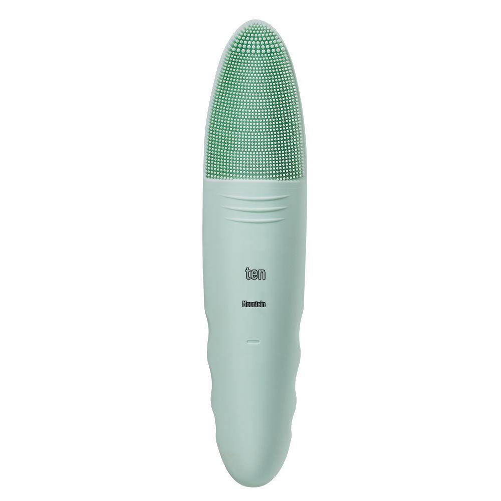 Waterproof Ultrasonic Silicone Facial Cleansing Brush & Massager