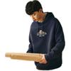 Anta Lifestyle Series Loose Fit Hooded Sweatshirt Men Sweatshirts Su-Ma-Blue 152518706S-3