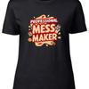 Lustiges Daunisex T Shirt Profi Mess Maker Geschenk Vintage Streetwear Homme Fashion Graphic Stylish Breathable Soft Casual