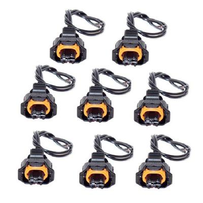 8 Kits Electrical Connector of Fuel Injector FJ489 Fits: GM 2004-2005 V8 6.6L